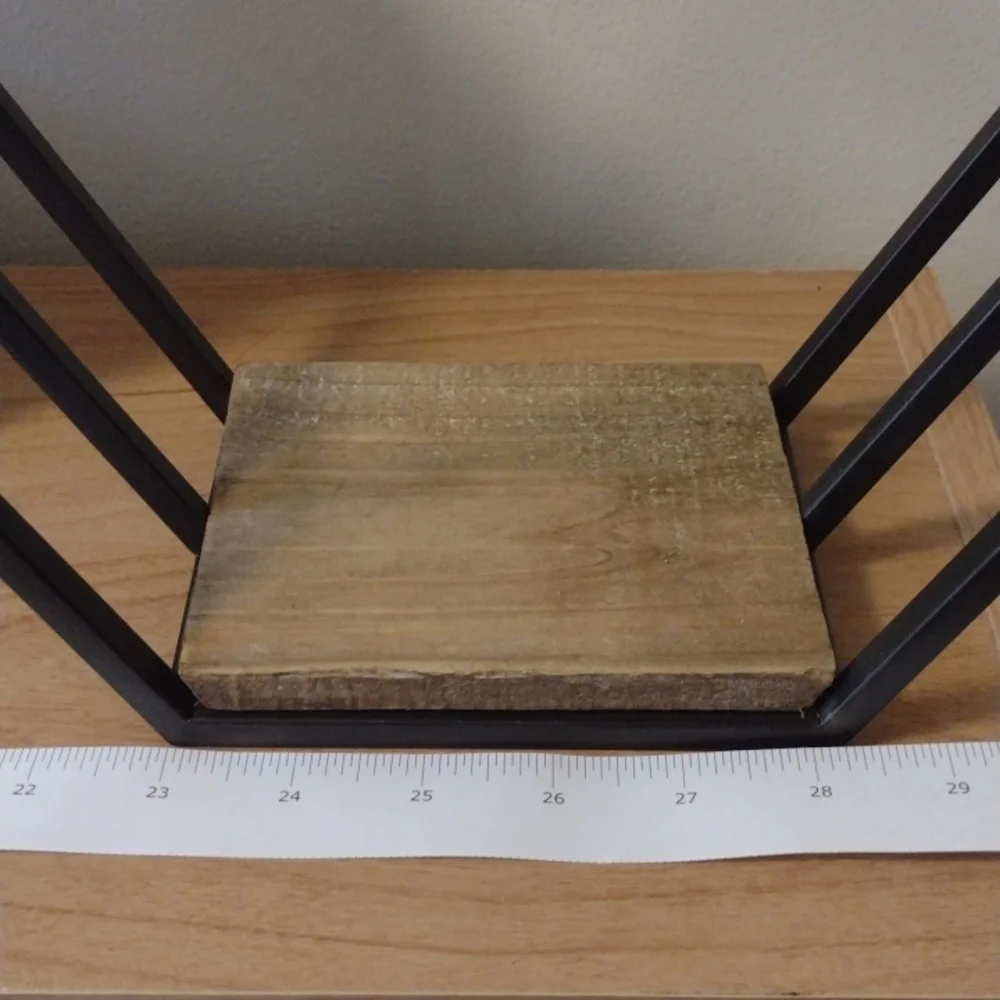 NWT 10 inch hexagon shelf - Picture 2 of 7